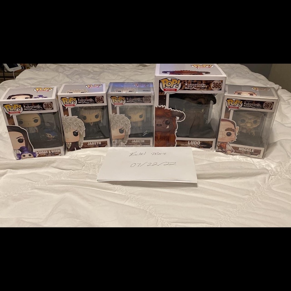 Jim Henson Labrinth Funko Pop Set